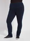 Lyssé Denim Straight Leg Curvy In Blue
