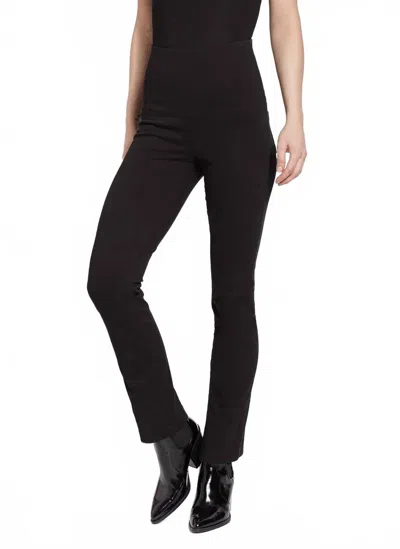 Lyssé Denim Straight Leg Jean In Black