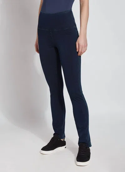 Lyssé Lysse Waist-to-ankle Denim Leggings In Multi