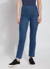 Lyssé Denim Straight Leg Jeans In Mid Wash In Multi