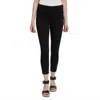 Lyssé Denim Toothpick Crop Leggings In Black In Black