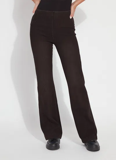 Lyssé Denim Trouser (33" Inseam) In Double Espresso