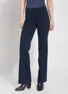 Lyssé Denim Trouser (33" Inseam) In Purple