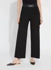 Lyssé Denver Hi Waist Wide Leg Pant In Black In Multi