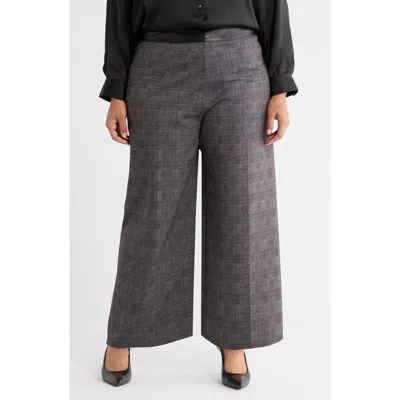 Lyssé Lysse Denver High Waist Ankle Wide Leg Ponte Pants In Gray