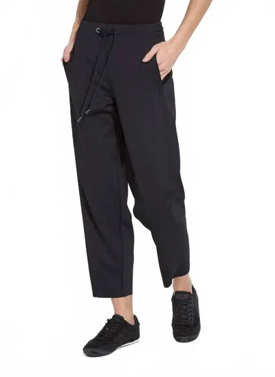 Lyssé Desi Neoprene Barrel Jogger In Black