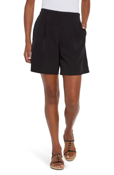 Lyssé Dia Pleated Shorts In Black