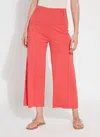 Lyssé Ellis Culottes Ponte Crop (25" Inseam) In Multi