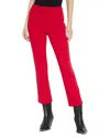 Lyssé Ankle Elysse Pant In Deep Red In Deep Red