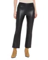 Lyssé Ankle Elysse Vegan Leather Pants In Black In Black
