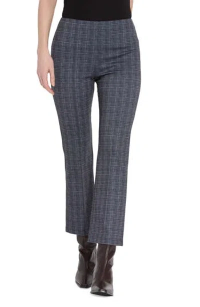 LYSSÉ ELYSSE PLAID HIGH WAIST ANKLE PANTS