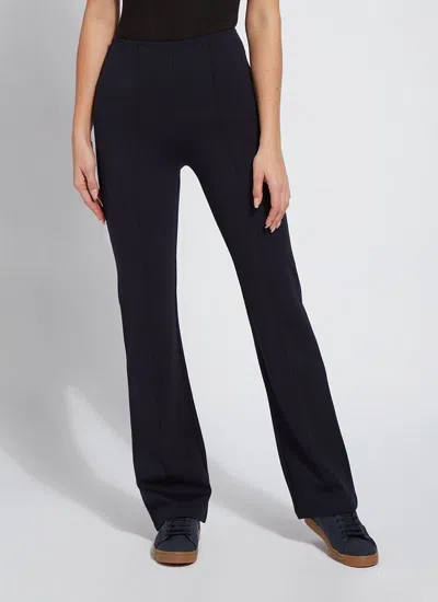 Lyssé Elysse Wide Leg Pant (33" Inseam) In Blue