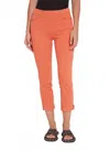Lyssé Emmy Straight Leg Pant In Vibrant Apricot