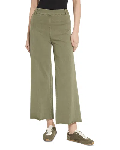 Lyssé Erin High Rise Wide Leg Jeans In White In Gray