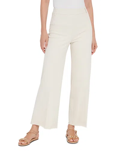 LYSSÉ ERIN HIGH RISE WIDE LEG JEANS IN WHITE