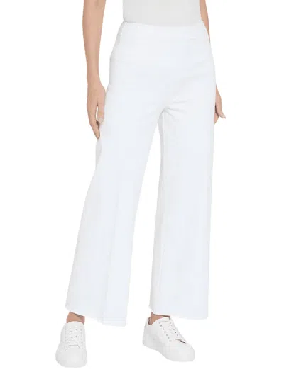 Lyssé Erin High Waist Denim Pant In White