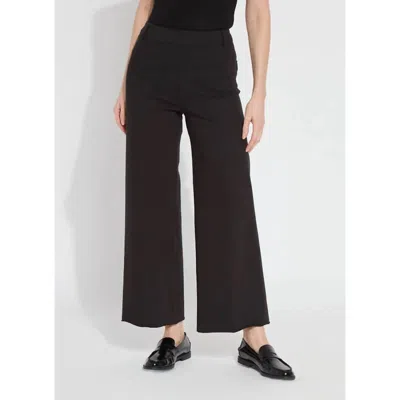 Lyssé Erin High Waist Wide Leg Denim In Double Espresso In Multi
