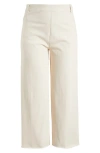 Lyssé Erin High Waist Wide Leg Pants In Oat