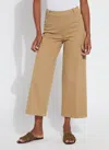 Lyssé Erin West Utility Wide Leg Crop (26" Inseam) In Brown
