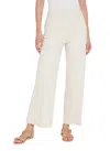 Lyssé Erin Wide Leg Denim Pant In Oat In White