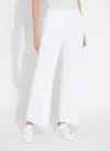 Lyssé Erin Wide Leg Denim Pants In White