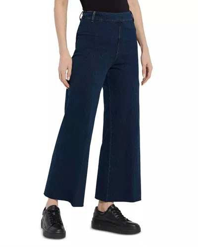 Lyssé Erin Wide Leg Jeans In Indigo In Blue