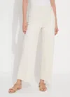 Lyssé Erin Wide Leg Denim (28" Inseam) In Brown