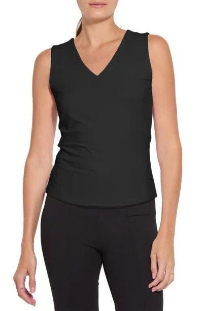 Lyssé Essential Cool-fresh™ Jersey V-neck Tank