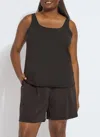 Lyssé Essential Tank Curvy In Black