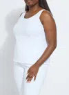 Lyssé Essential Tank Curvy In White