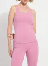 Lyssé Essential Tank In Pink