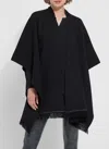 Lyssé Eva Cozy Sweater Wrap In Black