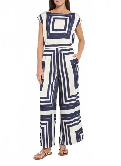 Lyssé Fabiana Printed Jumpsuit In Costa In Multi