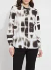 Lyssé Fashion Connie Button Down Shirt In Soft Shadow In Multi