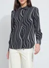 Lyssé Fashion Connie Slim Button Down In Multi
