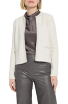 Lyssé Kathy Cardigan Jacket In Winter Diagonal In Winter Diagonal