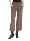 Lyssé Franca Seamed Wide Leg Crop Pants In Driftwood In White