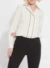 Lyssé Frankie Top In White