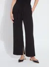 Lyssé Genevieve Drawstring Trouser (28" Inseam) In Black