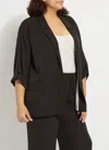 Lyssé Genevieve Relaxed Blazer Curvy In Black
