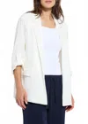 Lyssé Genevieve Relaxed Blazer In Off White In Multi