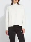 Lyssé Gianna Knit Sweater Cardigan In Snow White In White