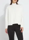Lyssé Gianna Knit Sweater Cardigan In Snow White In White