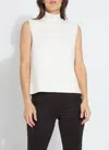 Lyssé Gianna Knit Turtleneck Top In Snow White