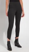 Lyssé Gramercy Leggings In Black Diagonal