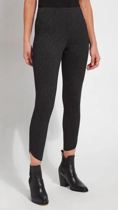 Lyssé Gramercy Leggings In Black Diagonal In Multi