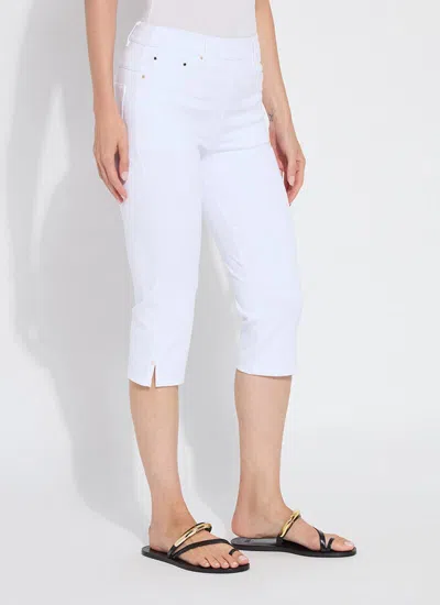 LYSSÉ GRANADA FRONT POCKET CAPRI DENIM (18.5" INSEAM)