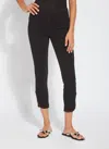 Lyssé Happy Hour Braided Crop (plus Size, 26" Inseam) In Black
