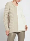 Lyssé Harlow V-neck Sweater In Multi