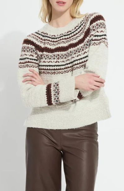 Lyssé Lysse Harriet Fair Isle Sweater In Neutral
